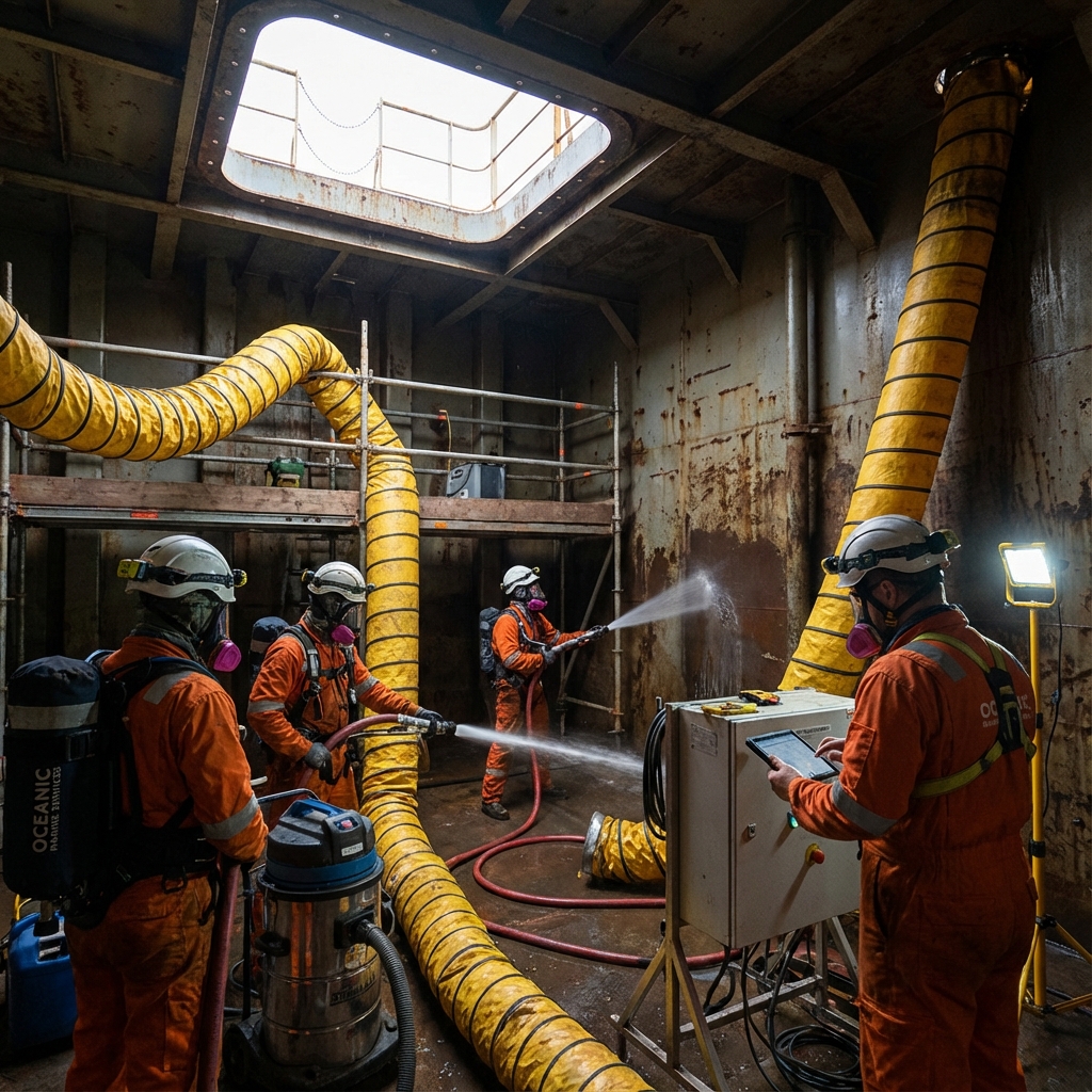 Marine Tank Cleaning Operations